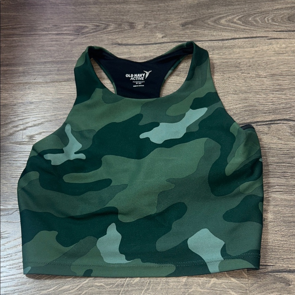 Old Navy Camouflage Active Sports Bra
